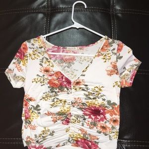 Floral Crop Top